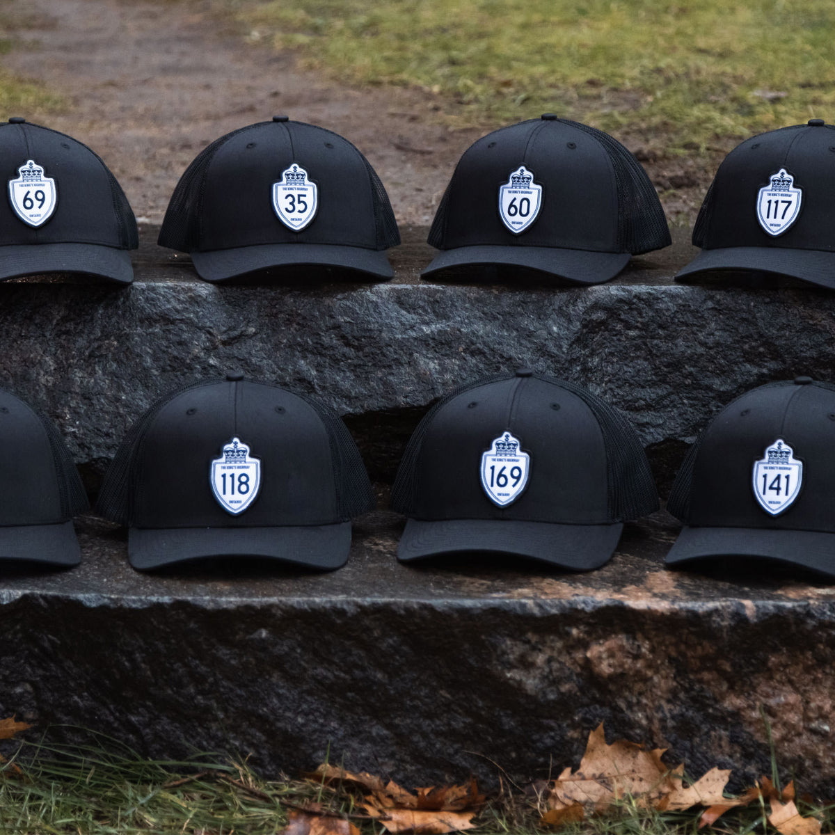 Highway 118 Patch Hat (Black)