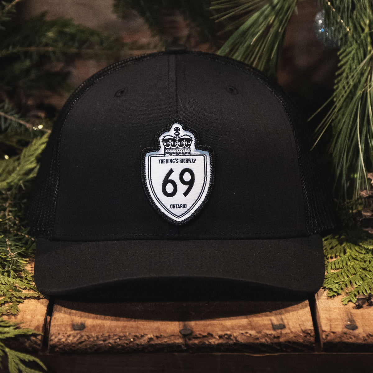 Highway 69 Patch Hat (Black)