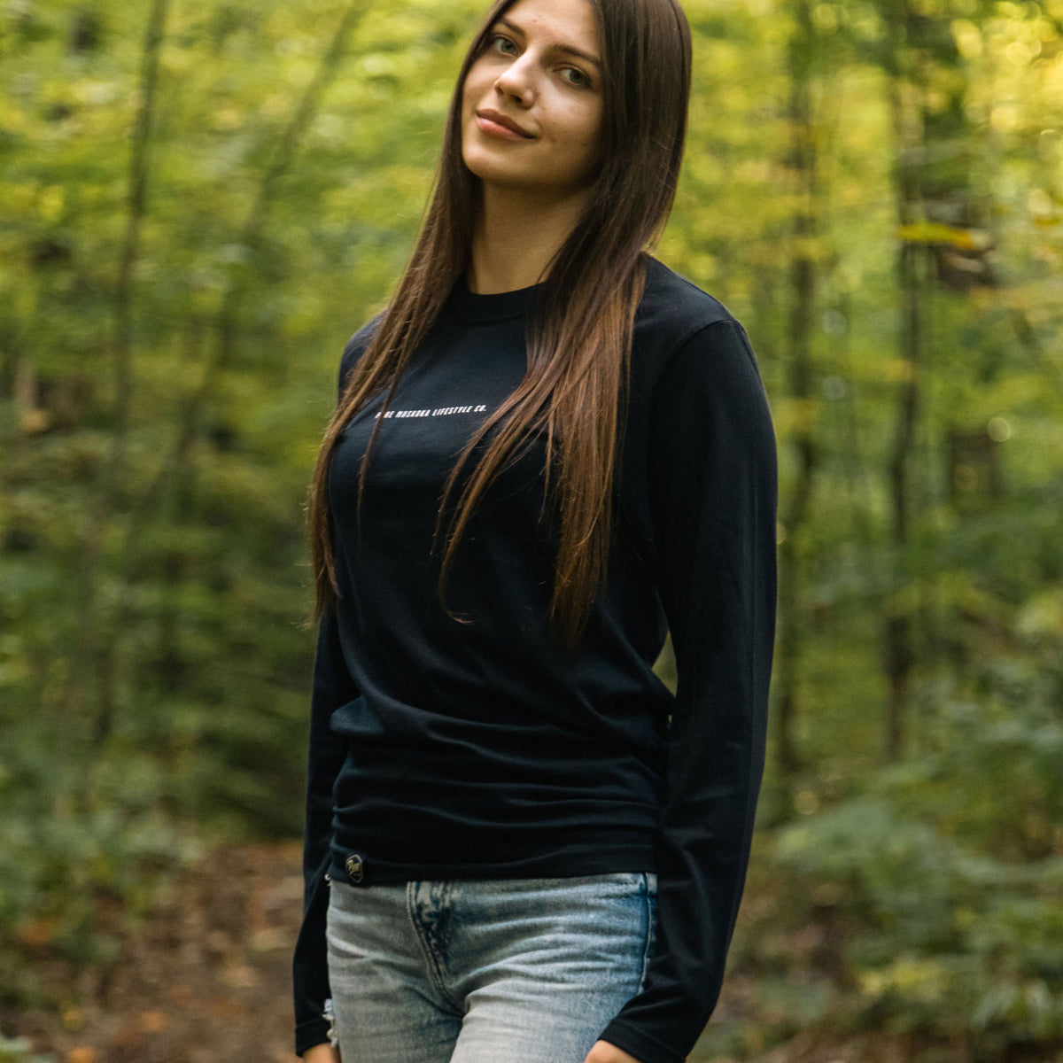Pure Muskoka Long Sleeve - Female Model