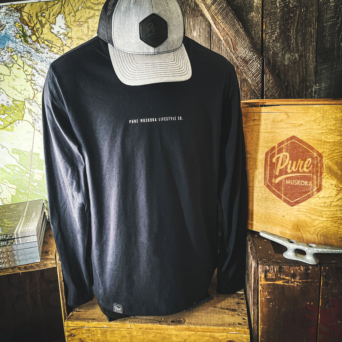 Long Sleeve T-Shirt - Small Text (Unisex)