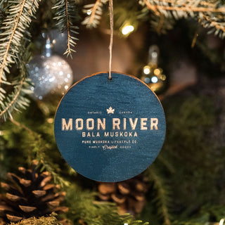 Moon River Ornament (Solid Colour)