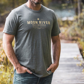 Moon River Lifestyle T-Shirt (Olive Green) - Discontinued