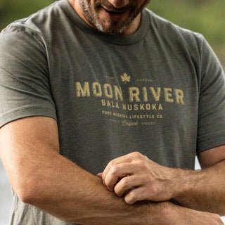 Moon River Lifestyle T-Shirt (Olive Green) - Discontinued