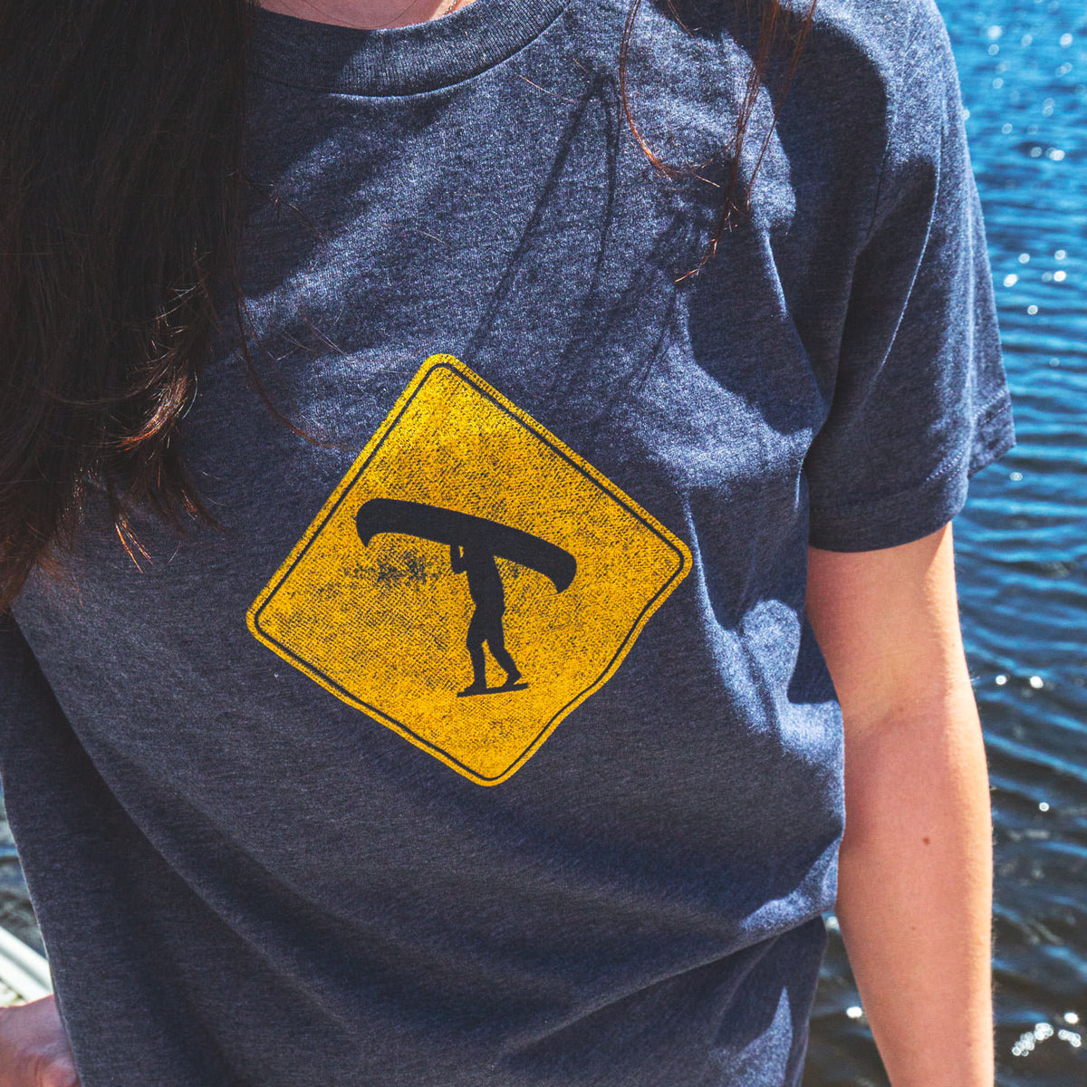 Portage T-Shirt - Female Model - Pure Muskoka