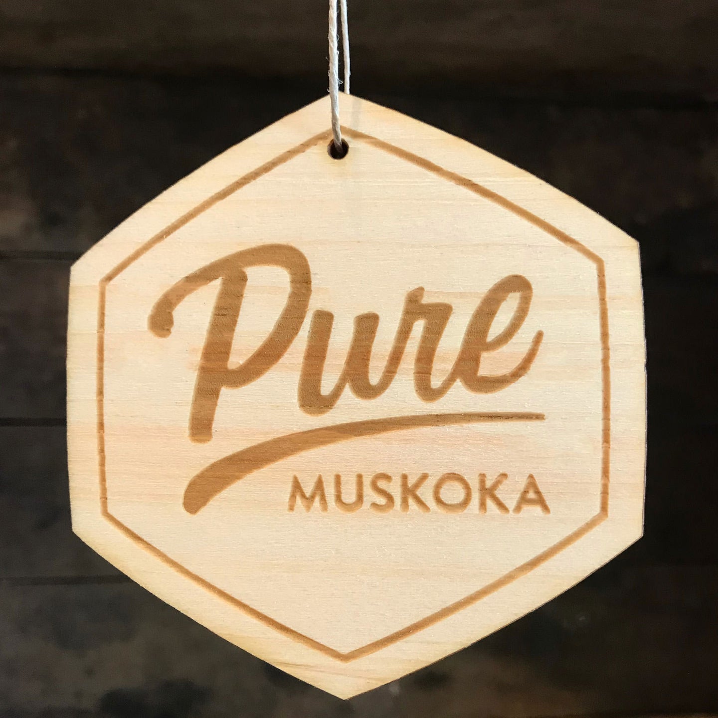 Pure Muskoka Logo Ornament