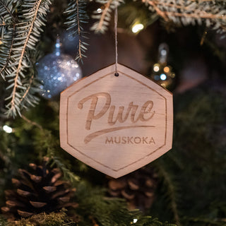 Pure Muskoka Logo Ornament