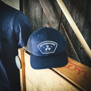 Walkers Point Lifestyle Patch Hat (Navy)